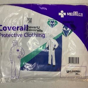Medtecs Coverall protective clothing XL